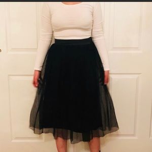 Tulle skirt